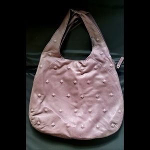 BCBGMAXAZRIA Zip Around Hobo Bag - Purple